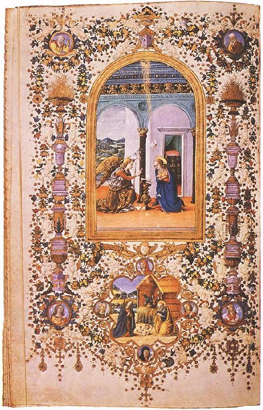 CHERICO, Francesco Antonio del Prayer Book of Lorenzo de' Medici  jkhj Sweden oil painting art
